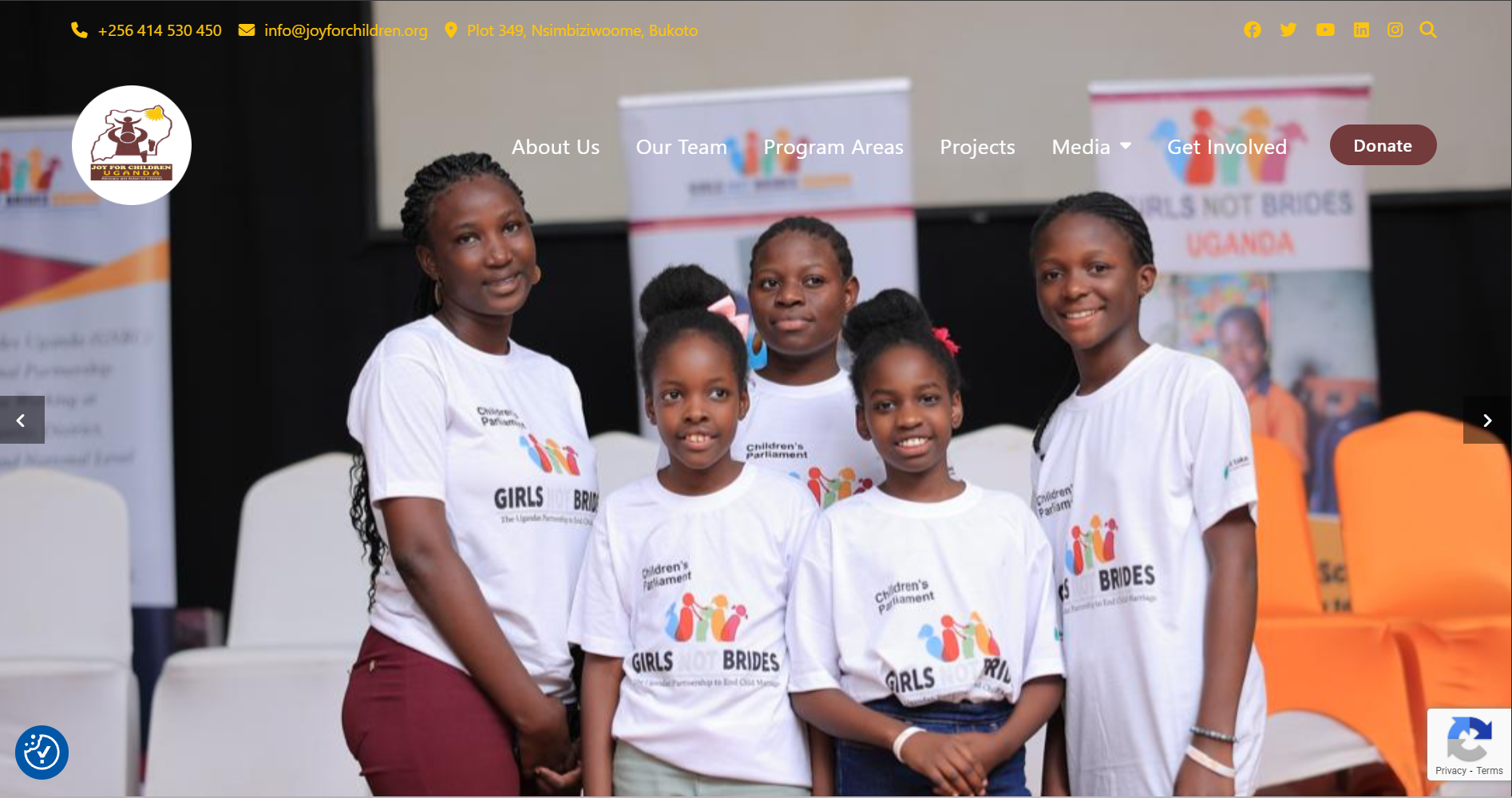 Joy for children Uganda